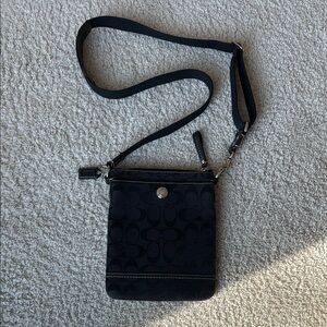 Coach Slim Black Crossbody Bag